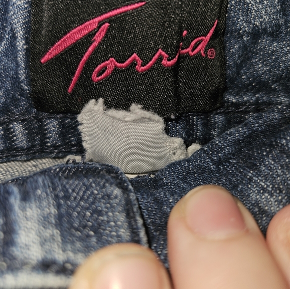Torrid Womans Jean Shorts - Picture 4 of 10